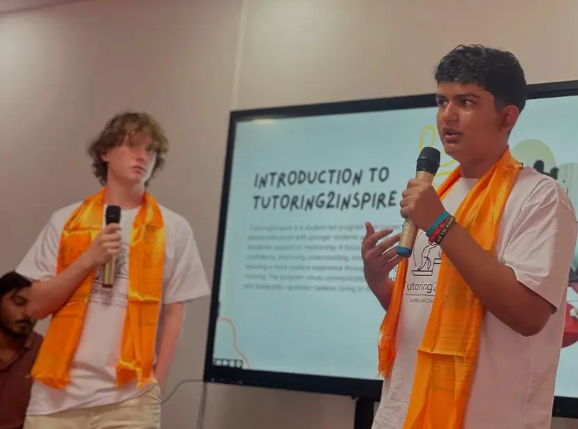 Jay Panta and Sam Keon presenting together